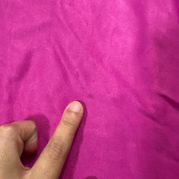 Maeve Womens Medium Sleeveless Seamed Slip Midi Dress Pink Wedding Guest Formal - Picture 4 of 11